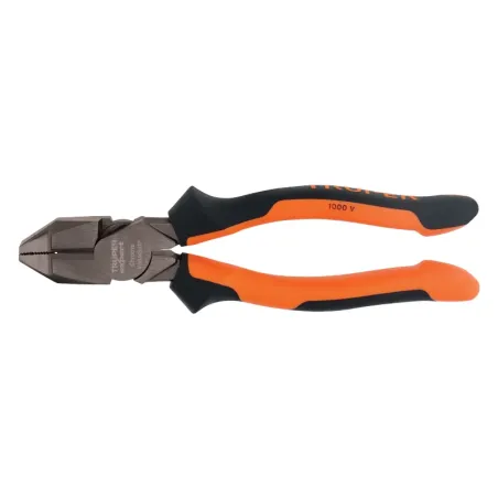 Alicates universal 8" Aislado 1000v ComfortGrip CrVanadio Truper 12350 Truper-Alicates universal 8" Aislado 1000v ComfortGrip Cr
