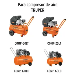 2 patas de goma para compresores Truper 102082 Truper-2 patas de goma para compresores Truper 102082 Para compresores de aire mo