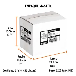 Manometro Chico para compresores Grupo1, Truper 102067 Truper-Manometro Chico para compresores Grupo1, Truper 102067Para compres