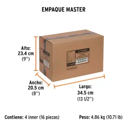 Compresor para Anillos de Piston, para Gasolina, Apertura Min 54mm Max 127mm Altura 76mm, CO-AN-PI 14536 Truper Truper-Compresor