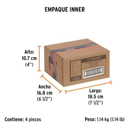 Compresor para Anillos de Piston, para Gasolina, Apertura Min 54mm Max 127mm Altura 76mm, CO-AN-PI 14536 Truper Truper-Compresor