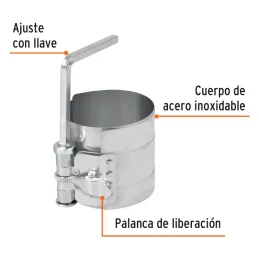 Compresor para Anillos de Piston, para Gasolina, Apertura Min 54mm Max 127mm Altura 76mm, CO-AN-PI 14536 Truper Truper-Compresor