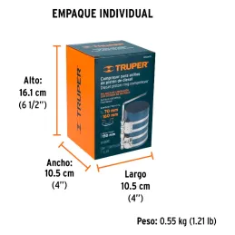 Compresor para Anillos de Piston, para Diesel, Apertura Min 70mm Max 160mm Altura 153mm, CO-AN-DI 14522 Truper Truper-Compresor 