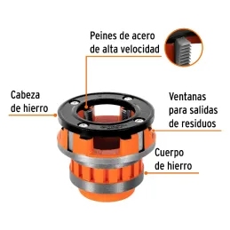 Dados para tarrajas 2" para 15721 T-852X, Truper 14611 Truper-Dados para tarrajas 2" para 15721 T-852X, Truper 14611 Fabricado e