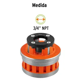Dados para tarrajas 3/4" para 15721 T-852X, Truper 14379 Truper-Dados para tarrajas 3/4" para 15721 T-852X, Truper 14379 Fabrica