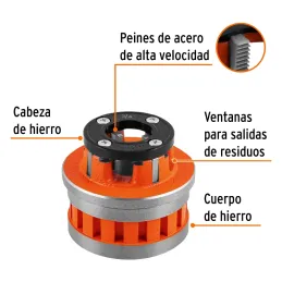 Dados para tarrajas 3/4" para 15721 T-852X, Truper 14379 Truper-Dados para tarrajas 3/4" para 15721 T-852X, Truper 14379 Fabrica
