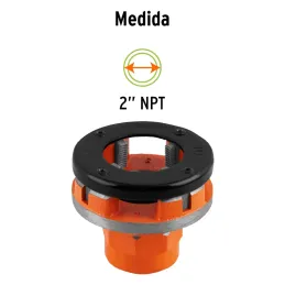 Dado para Tarraja 2" Cuerda 11 1/2NPT Compatible con TA851, D-850-2 13084 Truper Truper-Dado para Tarraja 2" Cuerda 11 1/2NPT Co