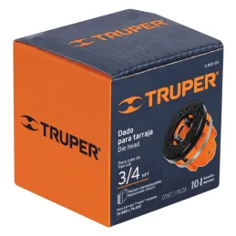 Dado para Tarraja 3/4" Cuerda 14 NPT Compatible con TA-850 TA851, D-850-3/4 13076 Truper Truper-Dado para Tarraja 3/4" Cuerda 14