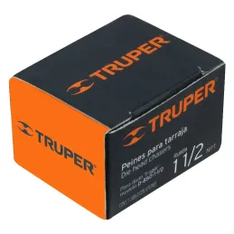 Peine para Tarraja 1 1/2" Cuerda 11 1/2 NPT, Incluye 4 Piezas, P-850-1-1/2 13083 Truper Truper-Peine para Tarraja 1 1/2" Cuerda 