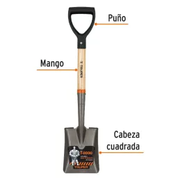Lampas Cajueleras Cuadrada T-2000 28-1/2" 16x35x72cm PuñoD Truper 17194 Truper-Lampas Cajueleras Cuadrada T-2000 28-1/2" 16x35x7