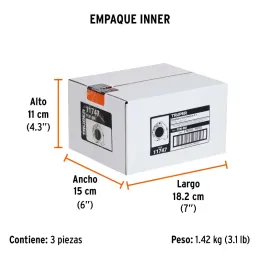 Winchas Flexometro Cinta Negra 8M TPR ABS Truper 11747 Truper-Winchas Flexometro Cinta Negra 8M TPR ABS Truper 11747Carcasa de A