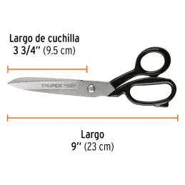 Tijeras para Sastre 9" Industrial Textil Pollerias Truper 102944 Truper-Tijeras para Sastre 9" Industrial Textil Pollerias Trupe