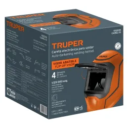 Careta electronica para soldar profesional sombra 9-13 Truper 102228 Truper-Careta electronica para soldar profesional sombra 9-