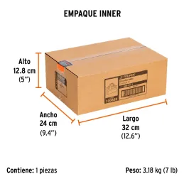 Kit contra caídas con arnes de tres anillos Truper 100889 Truper-Kit contra caídas con arnes de tres anillos Truper 100889 Cinta