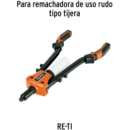 Kit de refacciones y mordazas para remachadora 100733 RE-TI Truper 102231 Truper-Kit de refacciones y mordazas para remachadora 