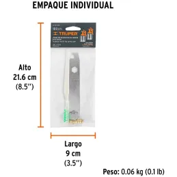 Accesorios llave cepillo tuerca y espiga para PIPI-26 y 27 Truper 19511 Truper-Accesorios llave cepillo tuerca y espiga para PIP