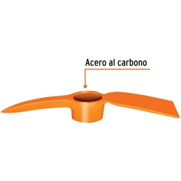 Cabeza Pico Peruano 2.5lb SinMango Truper 102677 Truper-Cabeza Pico Peruano 2.5lb SinMango Truper 102677 Forjado en acero al car