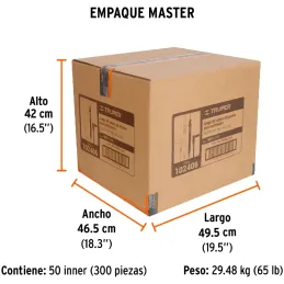 Juego de cables de prueba para multímetro Truper 102406 Truper-Juego de cables de prueba para multímetro Truper 102406 Compatibl