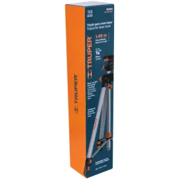Tripodes Telescopico para nivel laser 1.45m 360G E1/4 Truper 100811 Truper-Tripodes Telescopico para nivel laser 1.45m 360G E1/4
