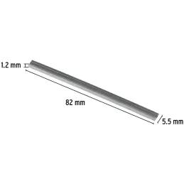 Blíster con 2 cuchillas carburo de tungsteno p/CEPEL-3-1/4A4 Truper 100649 Truper-Blíster con 2 cuchillas carburo de tungsteno p