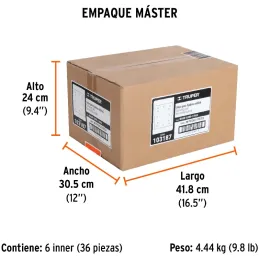 Base hook and loop para LIOR-1/4A3 Truper 103187 Truper-Base hook and loop para LIOR-1/4A3 Truper 103187 Para lijadora orbital m