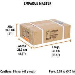 Adaptador para rotomartillos SDS PLUS Truper 14654 Truper-Adaptador para rotomartillos SDS PLUS Truper 14654 Convierte salida SD