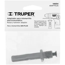 Adaptador para rotomartillos SDS PLUS Truper 14654 Truper-Adaptador para rotomartillos SDS PLUS Truper 14654 Convierte salida SD