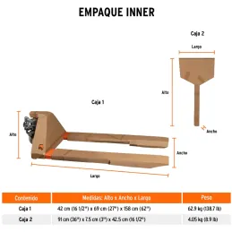 Patos Stockas 3T Exterior Ruedas Nylon, PAT-3NY 15083 Truper Truper-Patos Stockas 3T Exterior Ruedas Nylon, PAT-3NY 15083 Truper