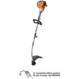 Desmalezadora a gasolina 30cc 1.2HP MangoTipoD Desbrozadora Truper 12498 Truper-Desmalezadora a gasolina 30cc 1.2HP MangoTipoD D