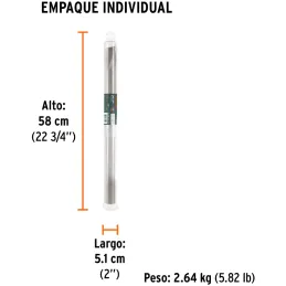 Cinceles de punta 1-3/8" x20" ZHexagonal Para MartilloDemoledor Hex Truper 101231 Truper-Cinceles de punta 1-3/8" x20" ZHexagona