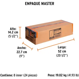 Cinceles SDS max Mayolicas 1-1/2" x16" Truper 101238 Truper-Cinceles SDS max Mayolicas 1-1/2" x16" Truper 101238 Para perforacio
