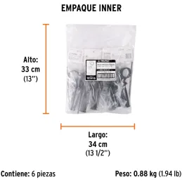 Mango de repuesto para ROTO-1/2A7,ROTO-1/2A8,ROTO-1/2A9 Truper 101416 Truper-Mango de repuesto para ROTO-1/2A7,ROTO-1/2A8,ROTO-1