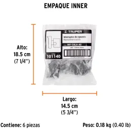 Interruptor de repuesto Caladora 15423 CALA-A5 Truper 101140 Truper-Interruptor de repuesto Caladora 15423 CALA-A5 Truper 101140
