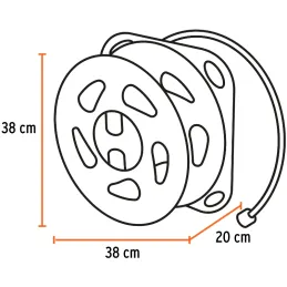 Manguera Pistola Porta Mangueras 1/2" x20m 3Capas Truper 102208 Truper-Manguera Pistola Porta Mangueras 1/2" x20m 3Capas Truper 