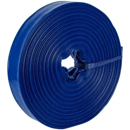 Rollos Mangueras Plana 2" x50m Descarga para motobombas Truper 100862 Truper-Rollos Mangueras Plana 2" x50m Descarga para motobo