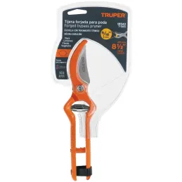Tijera para poda 8-1/2" forjada cuchilla de paso CosechaLimon Truper 18543 Truper-Tijera para poda 8-1/2" forjada cuchilla de pa