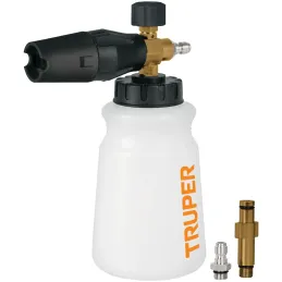 Espumadoras Dispensador Jabon con cañon lanza espuma para hidrolavadora Truper 102403 Truper-Espumadoras Dispensador Jabon con c