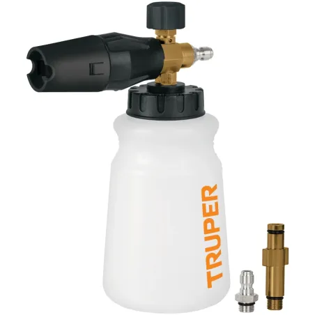 Espumadoras Dispensador Jabon con cañon lanza espuma para hidrolavadora Truper 102403 Truper-Espumadoras Dispensador Jabon con c