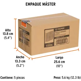 Grapas Corona 7/16" Calibre 16 L38mm Engrapadora Neumatica C1000u Truper 13335 Truper-Grapas Corona 7/16" Calibre 16 L38mm Engra