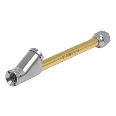  Inflador doble Cabeza Metalico, para llantas de Camion, 1/4 NPT, VAL-INF-1/4 19089 Truper 12.118644 Inflador doble Cabeza Metal