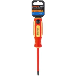 Desarmador Estrella 1/4" x4" Aislado 1000V Truper 102241 Truper-Desarmador Estrella 1/4" x4" Aislado 1000V Truper 102241 Punta d
