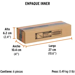 Desarmador Estrella 3/16" x3" Aislado 1000V Truper 102240 Truper-Desarmador Estrella 3/16" x3" Aislado 1000V Truper 102240 Punta