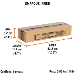 Desarmador Plano 1/4" x6" Aislado 1000V Truper 102243 Truper-Desarmador Plano 1/4" x6" Aislado 1000V Truper 102243 Punta de acer