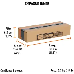 Desarmador Plano 7/32" x5" Aislado 1000V Truper 102242 Truper-Desarmador Plano 7/32" x5" Aislado 1000V Truper 102242 Punta de ac