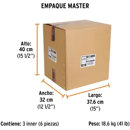 Juegos de 20 Llaves Combinadas extralargas STD y MM Expert Truper 13691 Truper-Juegos de 20 Llaves Combinadas extralargas STD y 