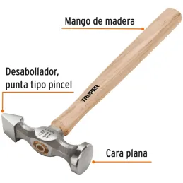 Martillos Planchadores 11oz Punta Cincel Mmadera30cm Truper 16870 Truper-Martillos Planchadores 11oz Punta Cincel Mmadera30cm Tr