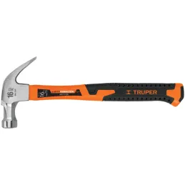 Martillos 16oz Cabeza Americana C28mm Ucurva MFibraVidrio13" Truper 16710 Truper-Martillos 16oz Cabeza Americana C28mm Ucurva MF