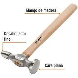 Martillos Planchadores 11oz Punta Fino Mmadera30cm Truper 16865 Truper-Martillos Planchadores 11oz Punta Fino Mmadera30cm Truper