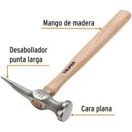Martillos Planchadores 11oz Punta Larga Mmadera30cm Truper 16872 Truper-Martillos Planchadores 11oz Punta Larga Mmadera30cm Trup