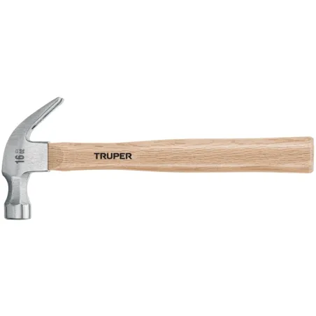 Martillos 16oz Cabeza Americana C28mm Ucurva MMadera13" Truper 16752 Truper-Martillos 16oz Cabeza Americana C28mm Ucurva MMadera
